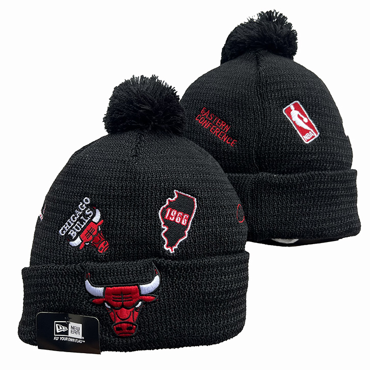 Chicago Bulls Knit Hats 0107
